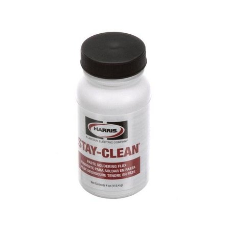 HARRIS STAY-CLEAN PASTE FLUX 4 OZ 40027